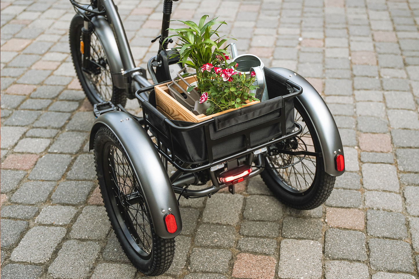 Fodral för cykelkorg