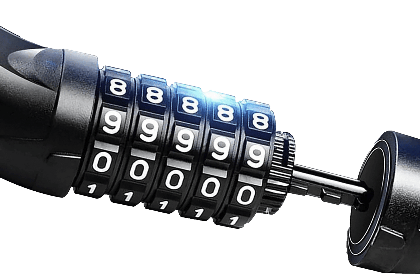 Kombinationslås för cykelkedja