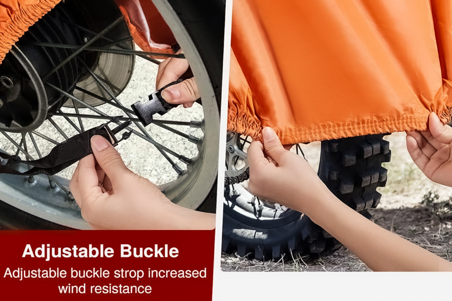 Vattentätt cykelöverdrag