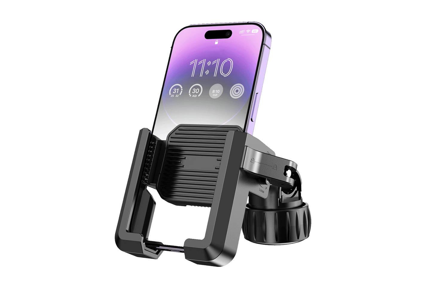 Roterbart telefonfäste för cykel